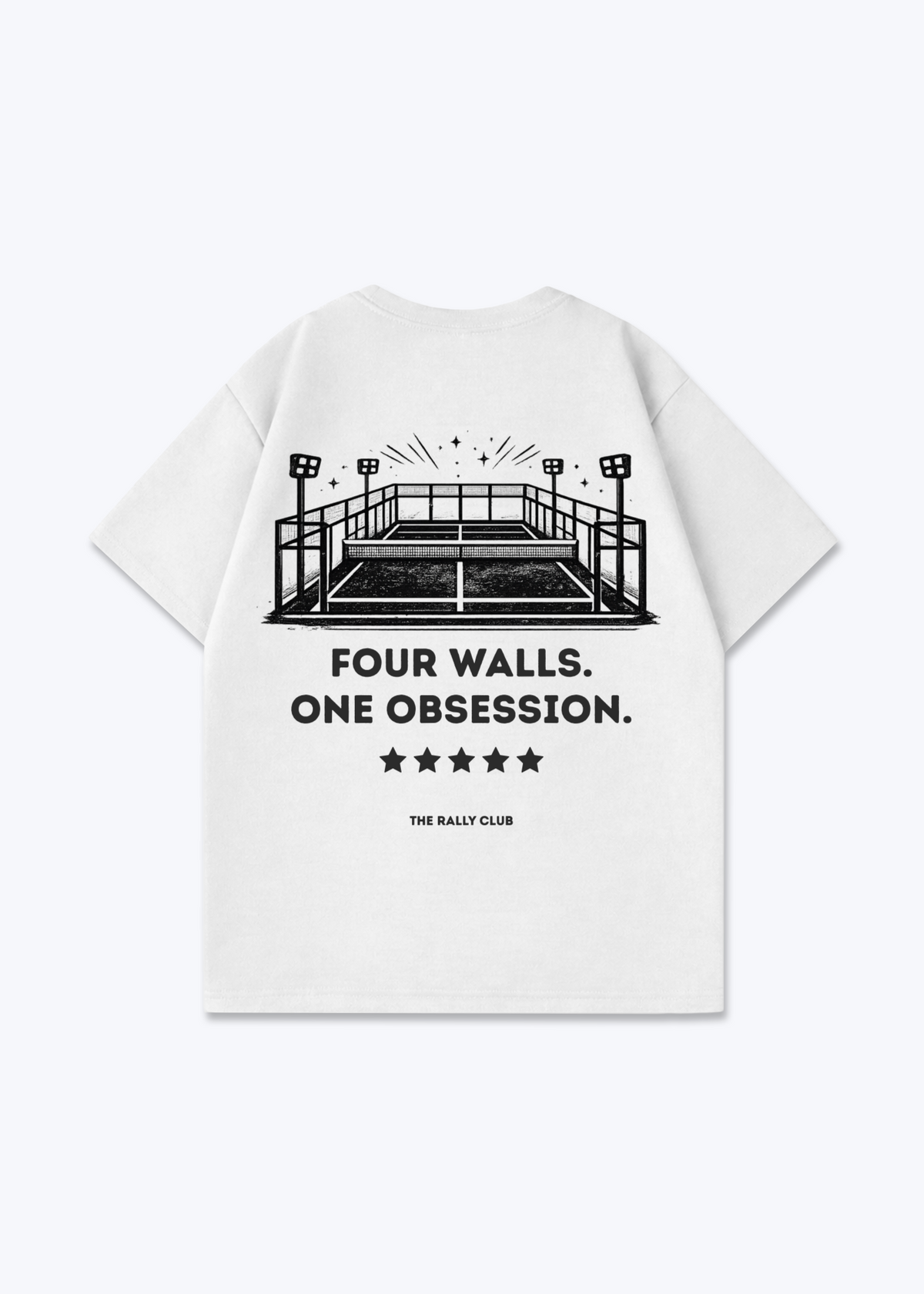 Four Walls Oversized Shirt - White Back (Designed)