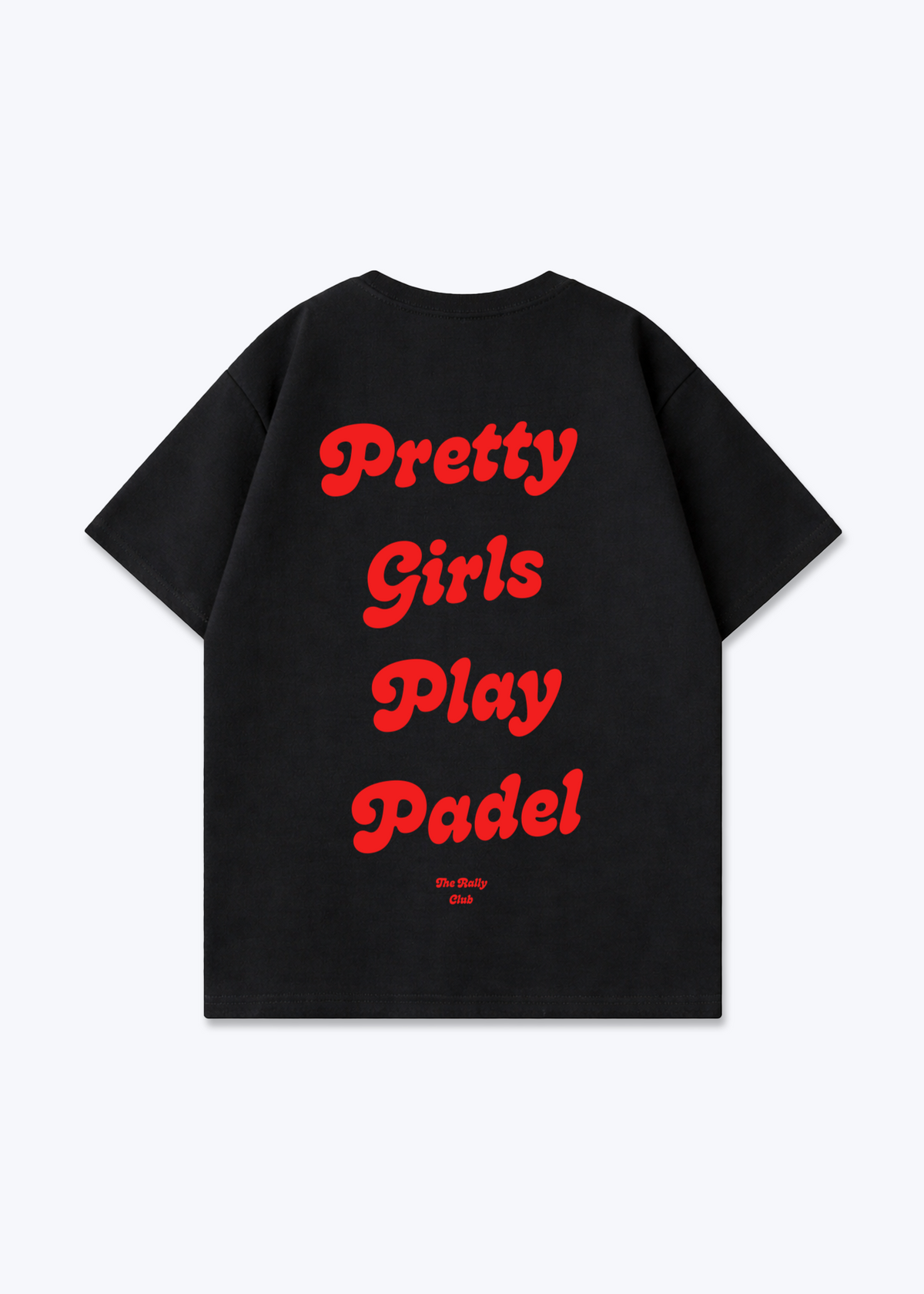 Pretty Girls Rot Oversized Shirt - Black Back (Designed)