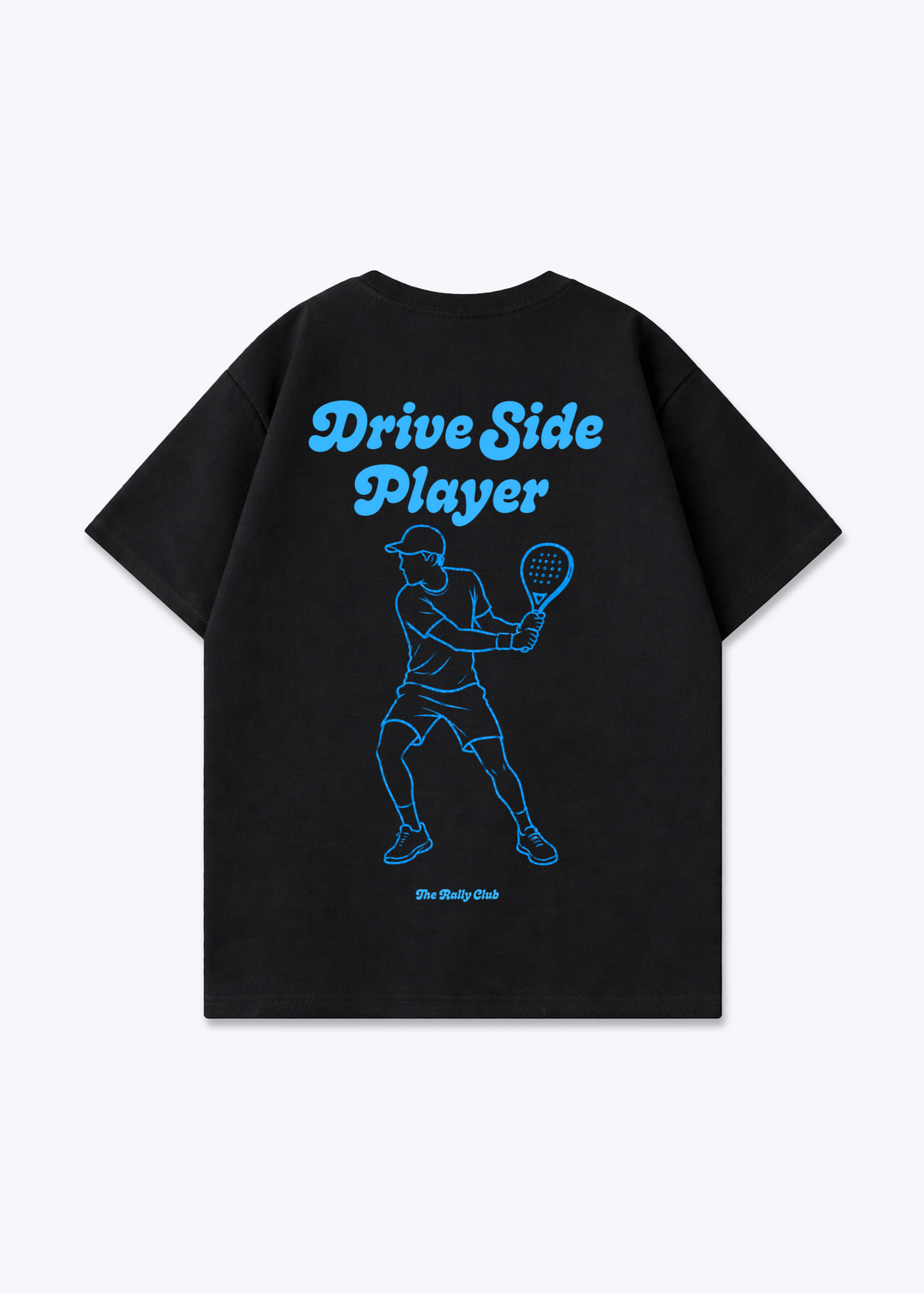 Drive Side Player Oversized Shirt - Black Back (Designed)
