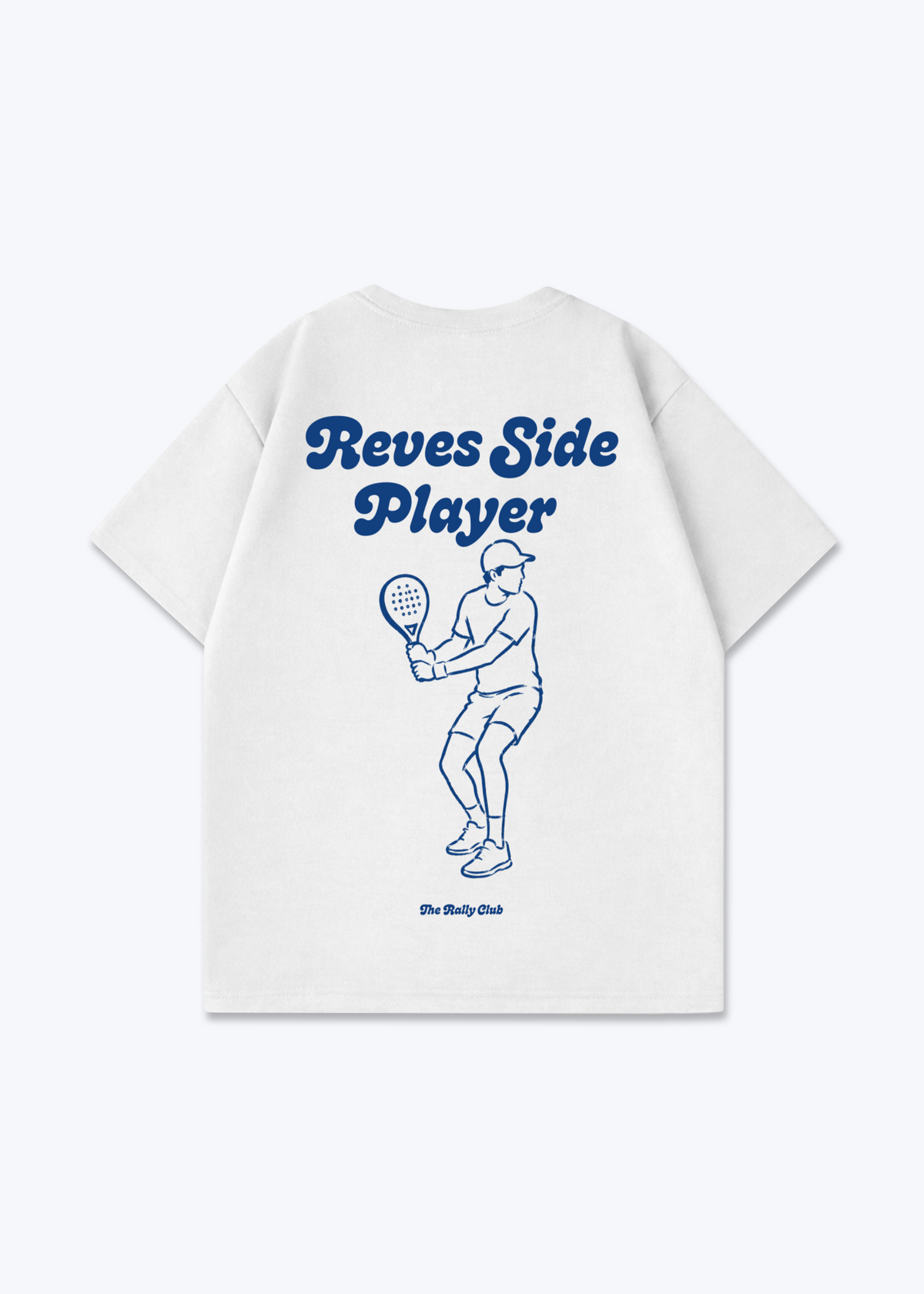 Reves Side Player Oversized Shirt - White Back (Designed)