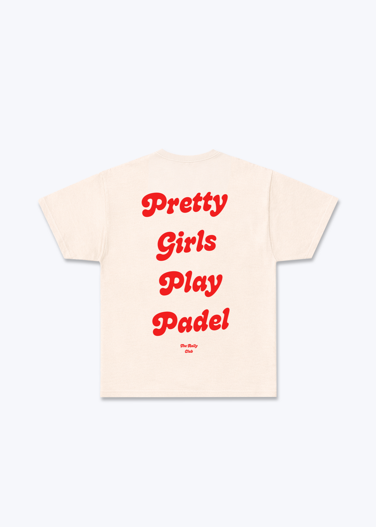 Pretty Girls Rot Regular Shirt - Beige Back (Designed)
