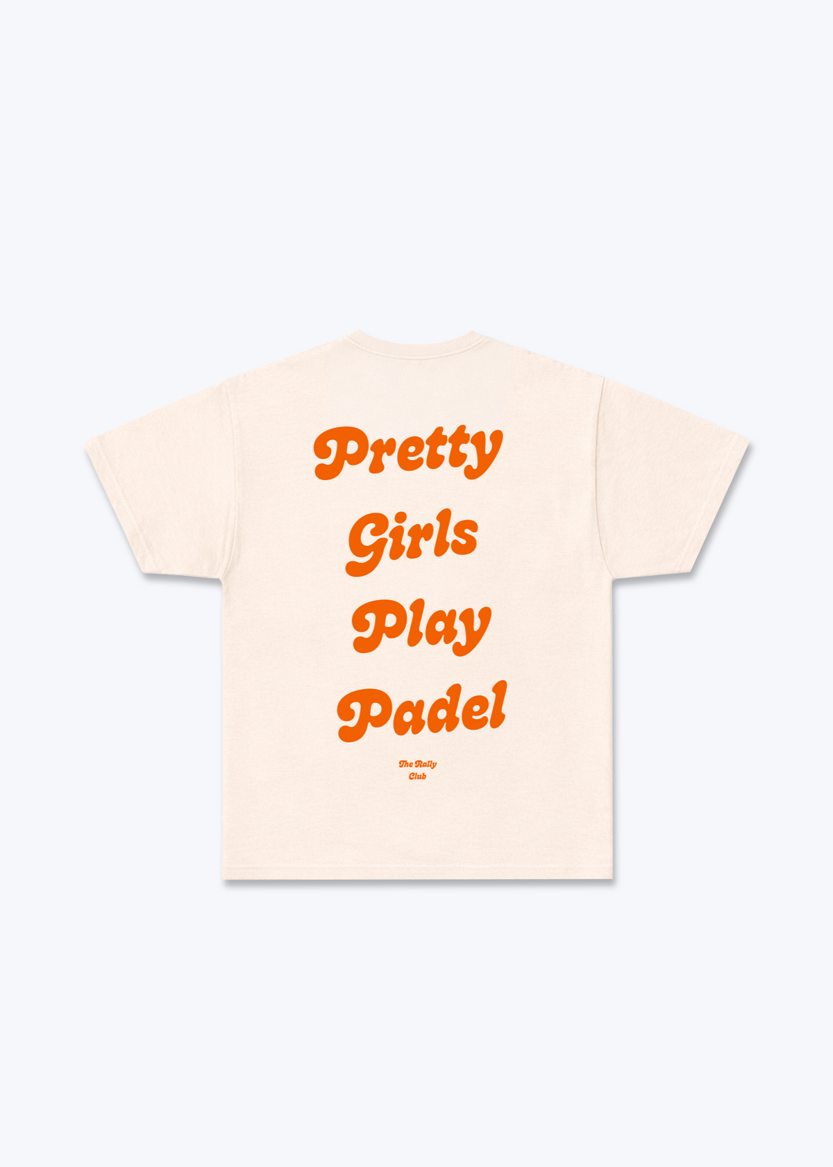 Pretty Girls Orange Regular Shirt - Beige Back (Designed)