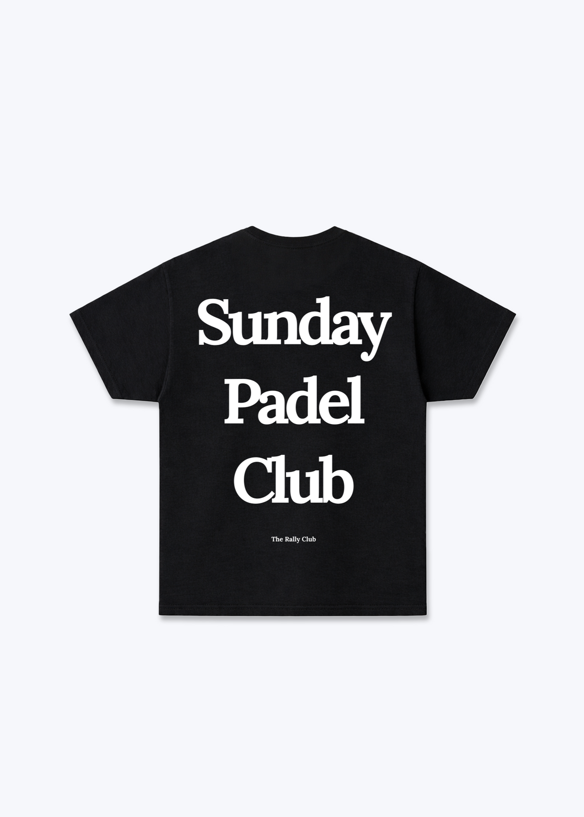 Sunday Padel club Regular Shirt - Black Back (Designed)