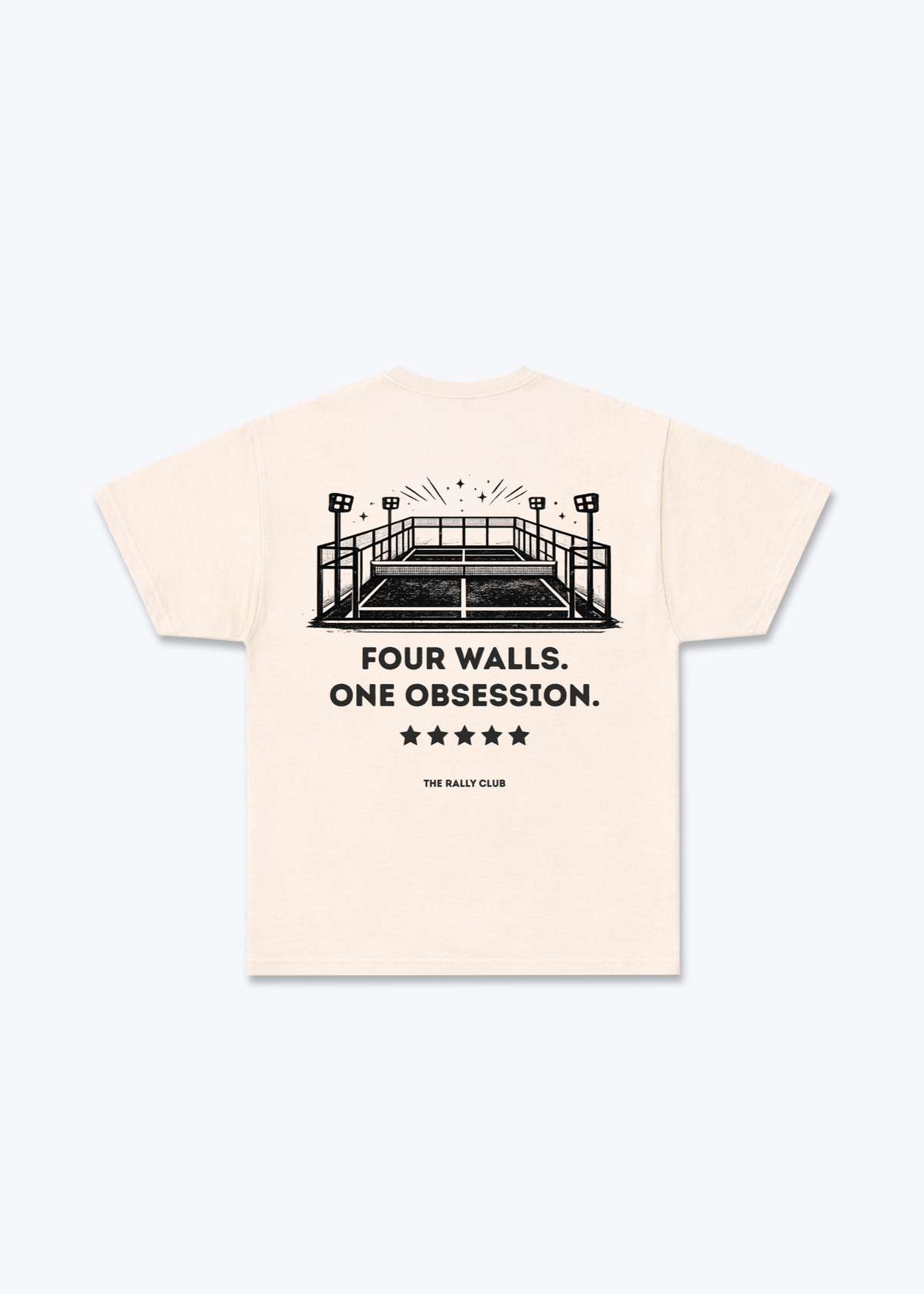 Four Walls Regular Shirt - Beige Back (Designed)