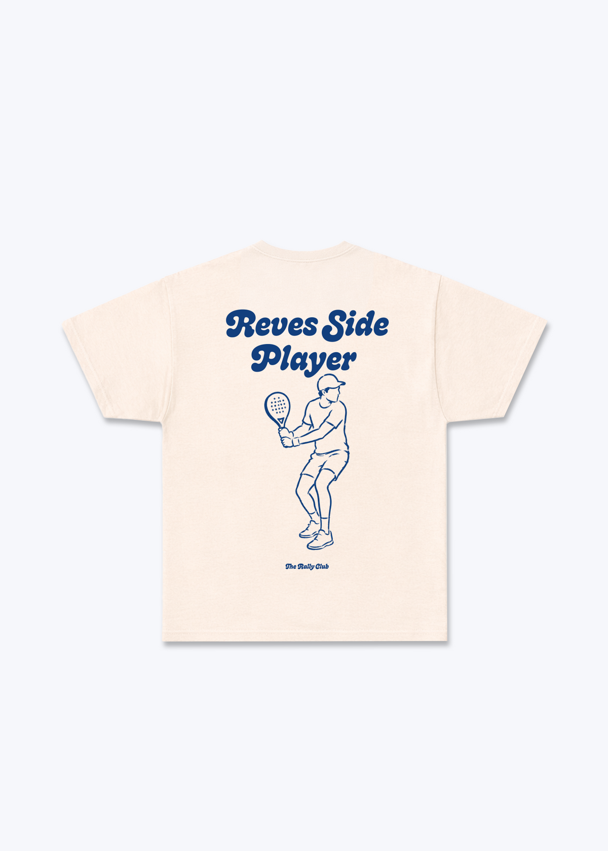 Reves Side Player Regular Shirt - Beige Back (Designed)