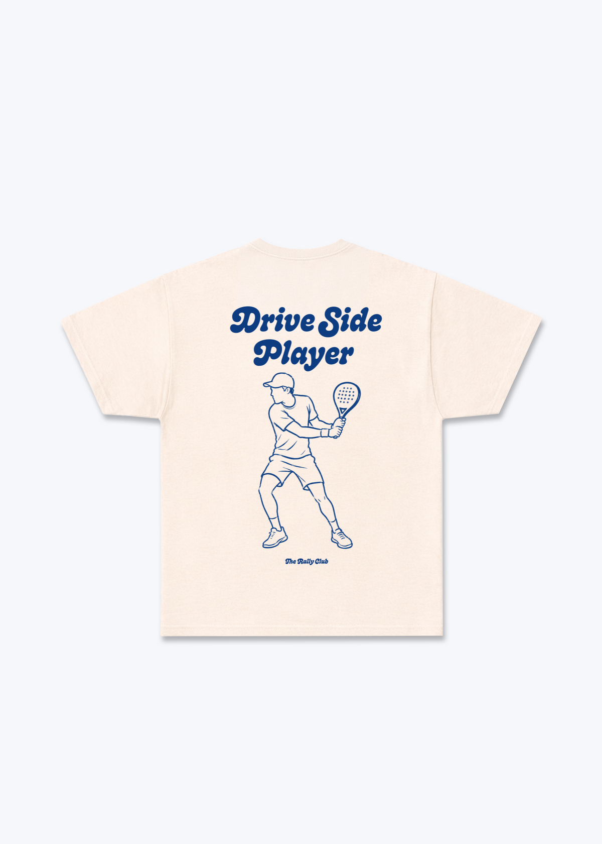 Drive Side Player Regular Shirt - Beige Back (Designed)