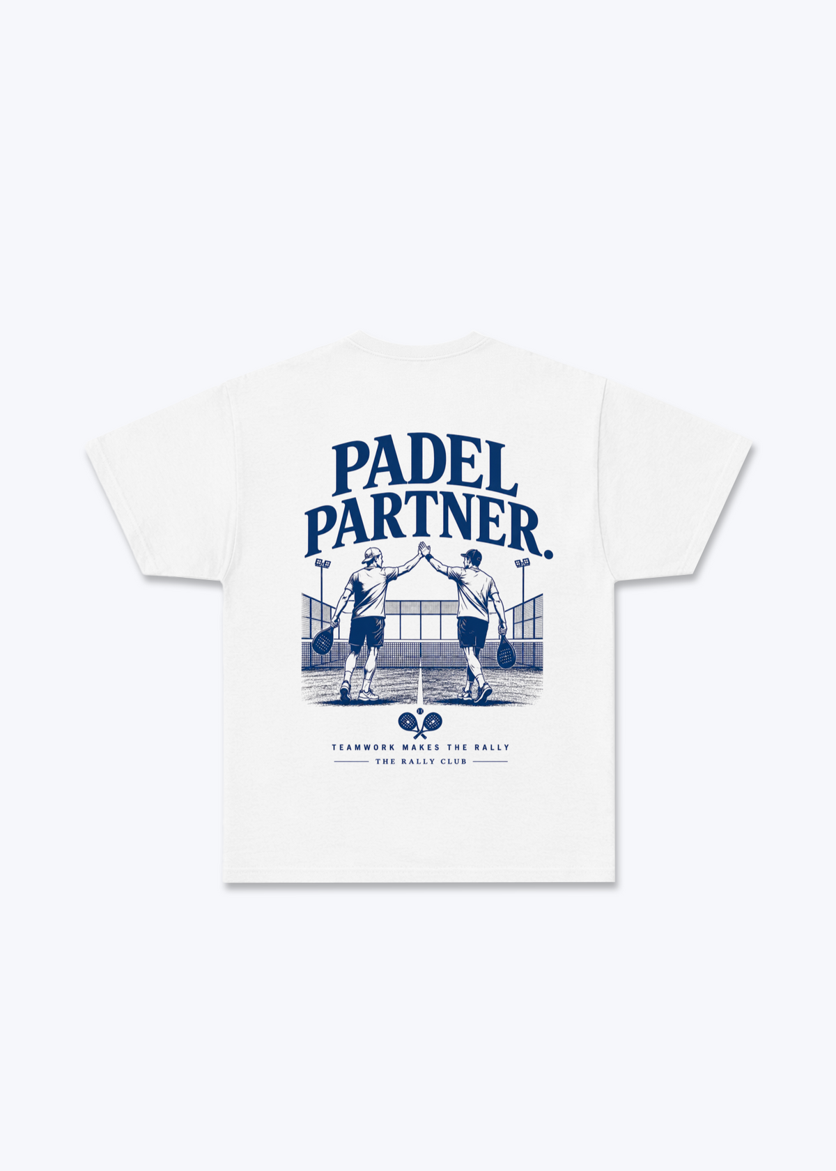 Padel Partner Regular Shirt - White Back (Designed)